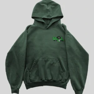 buy Warren Lotas Angry Man Green Hoodie