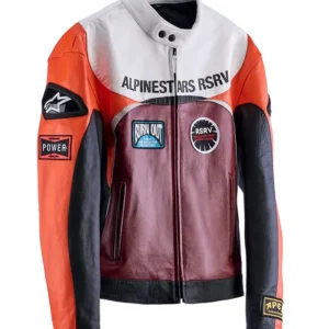 buy now Alpinestars RSRV Race Craft Leather Moto Jacket