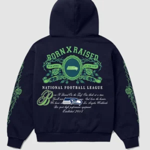 buy now Born x Raised x Seahawks Crest Hoodie For Sale