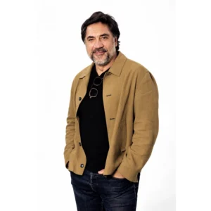 buy now Bunker 2026 Javier Bardem Tan Cotton Jacket
