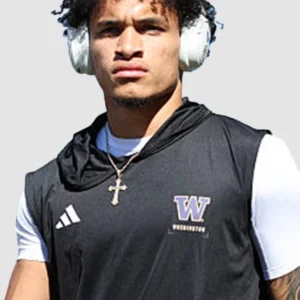 buy now Demond Williams Jr. 2026 Washington Huskies Sleeveless Hoodie for sale