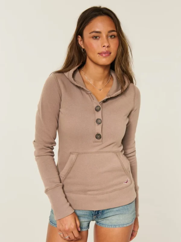 buy now Hollister Henley Hoodie