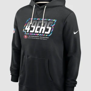 buy now Jacob Cowing 2026 San Francisco 49ers Crucial Catch Hoodie for sale