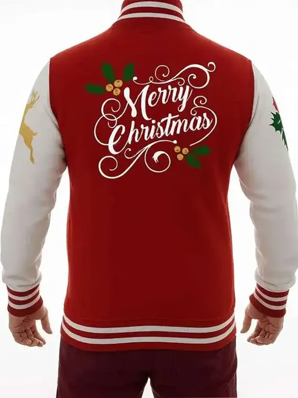 buy now Merry Christmas Varsity Jacket