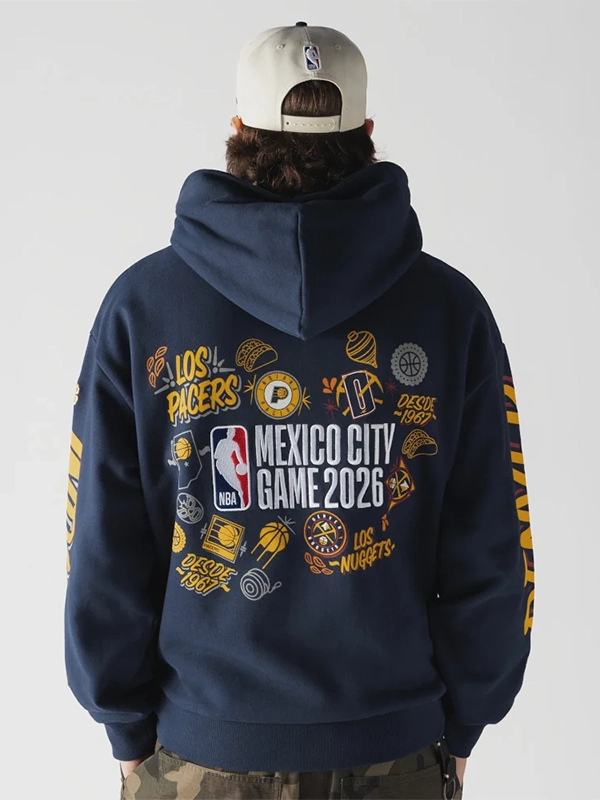 buy now NBA Mexico City Game 2026 Hoodie