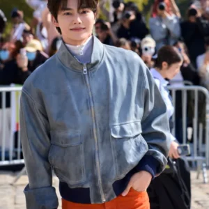 buy now PFW Song Kang Leather Jacket