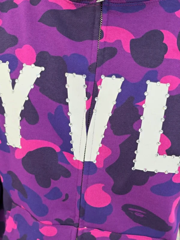 buy now Playboi Carti YVL Bape Hoodie