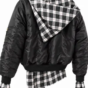 buy now Rocky DON’T BE DUMB Mute Flannel Bomber Jacket