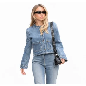 buy now Sydney Sweeney Blue Denim Jacket