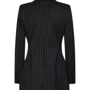 buy now Ted Lasso S04 Hannah Waddingham Black Pinstripe Blazer for sale