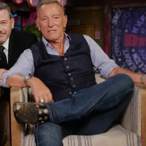 buy now The Late Show Bruce Springsteen Blue Vest
