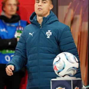 buy now UEFA National League Cristiano Ronaldo Portugal Puffer Jacket