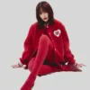 buy now VERDY x ER Heart Red varsity Jacket