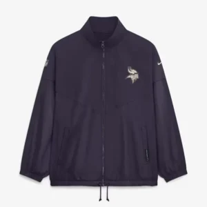 buy now Women’s Vikings Nike 2026 Rivalries Oversized Full-Zip Jacket