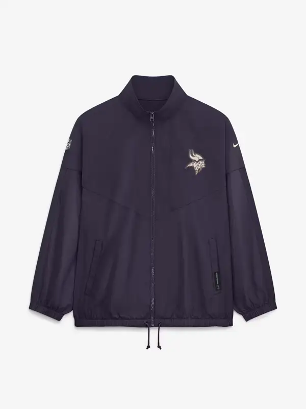 buy now Women’s Vikings Nike 2026 Rivalries Oversized Full-Zip Jacket