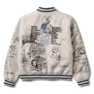 grey Paly Bolinas Bomber Jacket