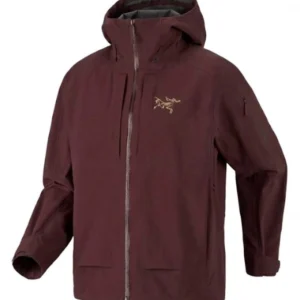maroon Arcteryx Strato Jacket