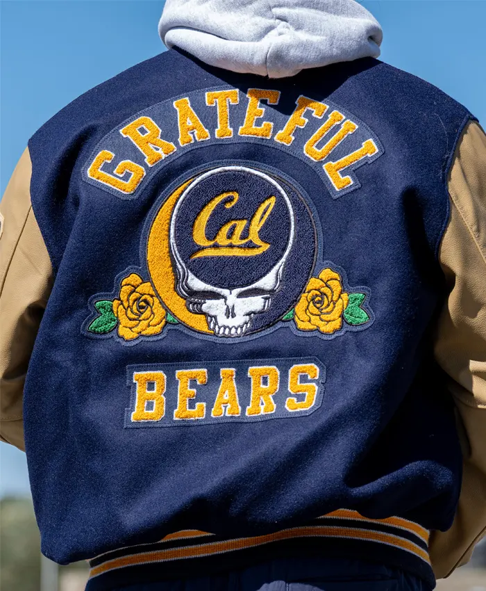 order now Cal Athletics x Grateful Dead Varsity Jacket