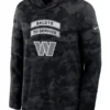 order now Commanders 2026 Salute to Service Hooded Long Sleeve T-Shirt For Sale