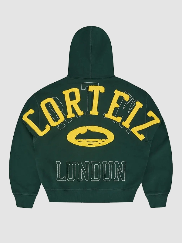 order now Corteiz Lundun Stitch Zip Hoodie