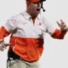 order now Dabo Swinney 2026 Clemson Tigers Half-Zip Jacket For Sale