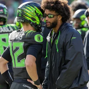 order now Dante Moore 2026 Oregon Ducks Windrunner Jacket