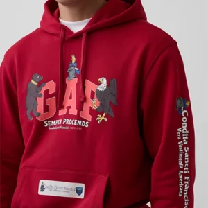 order now GAP x Edward Crutchley Logo Hoodie For Sale