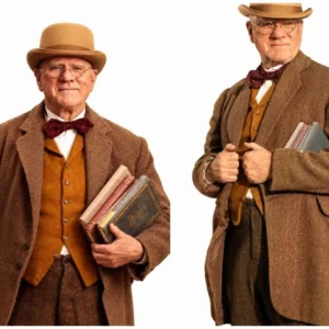 order now Last Train to Fortune 2026 Malcolm McDowell Brown Coat