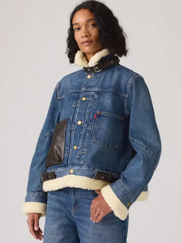 order now Levis Sacai Sherpa Jacket