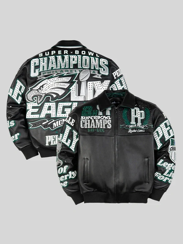order now Meek Mill Eagles Jacket Pelle Pelle For sale