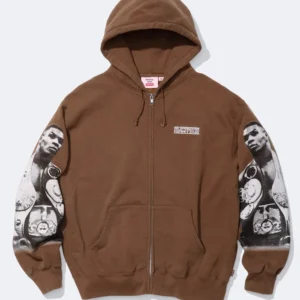 order now Mike Tyson Supreme Martine Brown Zip-Up Hoodie