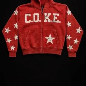 red 2026 coke creation hoodie