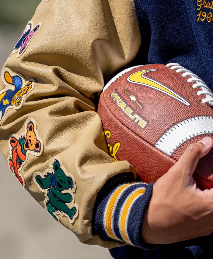 shop Cal Athletics x Grateful Dead Varsity Jacket