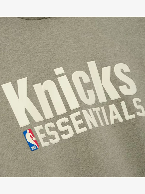 shop Fear of God Knicks Essentials Hoodie