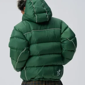 shop now BoTT B Logo Hooded Down Jacket