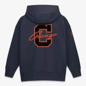 shop now Chicago Bears Nike 2026 Rivalries Air Pullover Hoodie