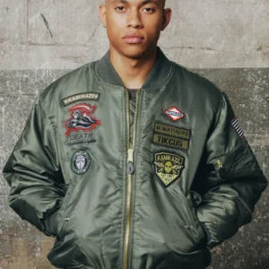 shop now Eminem Kamikaze Pilot Bomber Jacket