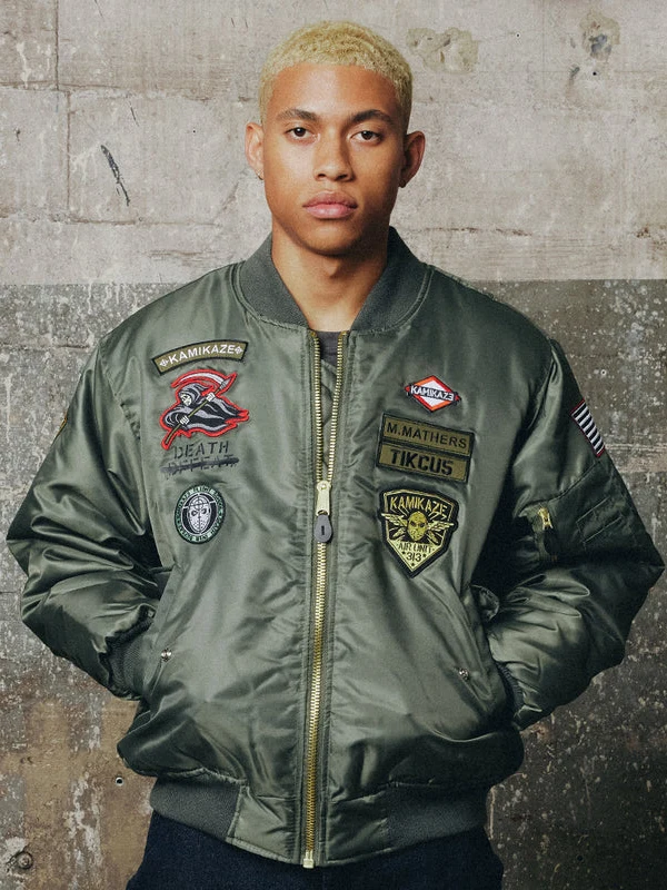 shop now Eminem Kamikaze Pilot Bomber Jacket