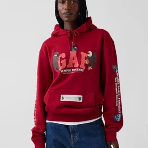 shop now GAP x Edward Crutchley Logo Hoodie