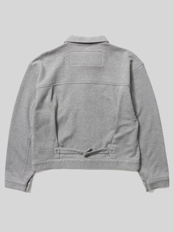 shop now Levi’s × LOOPWHEELER × BEAMS Fleece Gray Jacket