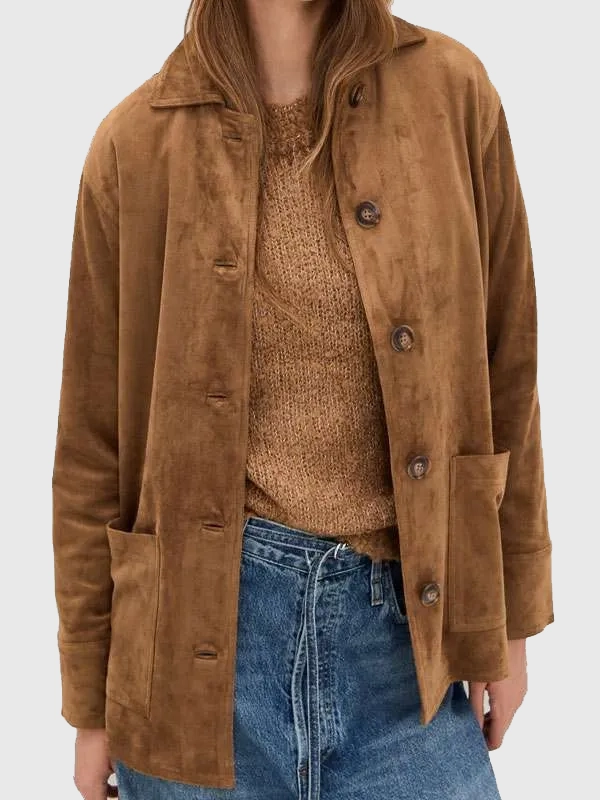 shop now Marshals S01 Ellyn Jameson Brown Jacket