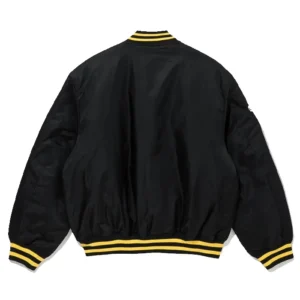 shop now New Era Pittsburgh Pirates MLB Stadium Nylon Bomber Jacket