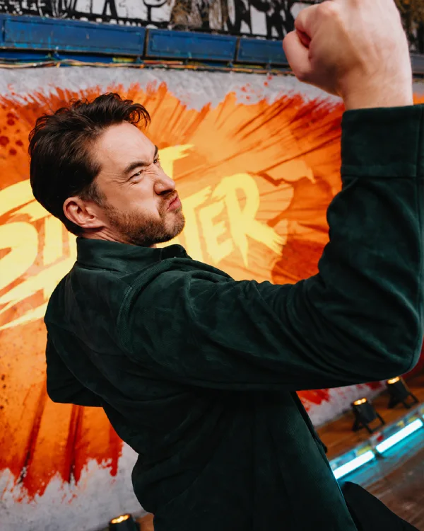 shop now Photocall Street Fighter 2026 Andrew Koji Jacket