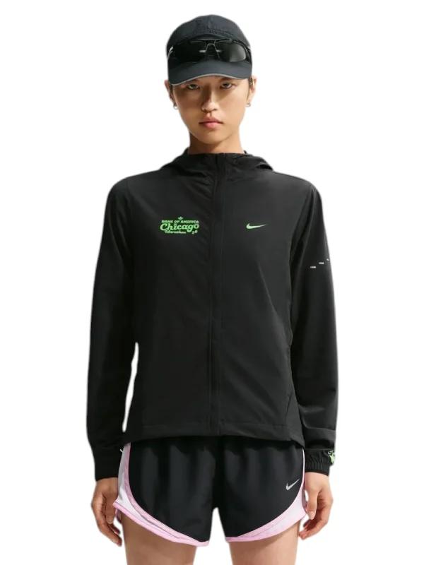 women Nike Chicago Marathon 2026 black Jacket