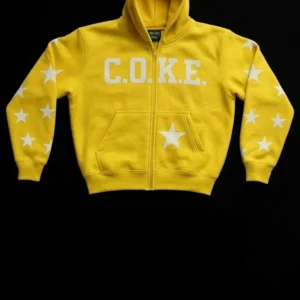 yellow 2026 coke creation hoodie