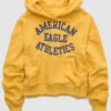 yellow American Eagle Campus Hoodie